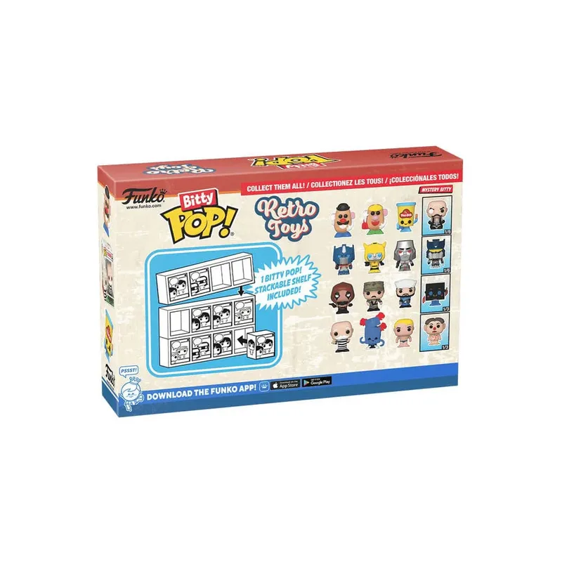 Retro Toys Funko Bitty Pop! 4-Pack: Zartan / Leatherneck / Shipwreck van Funko – productfoto 3 van 4