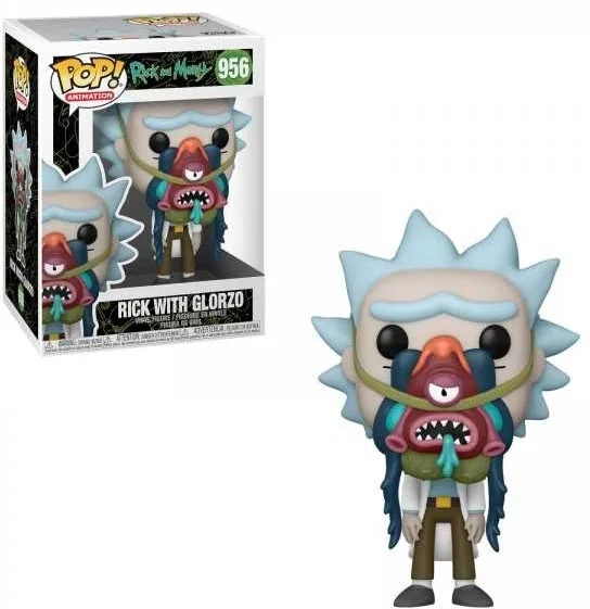 Rick and Morty Funko Pop Vinyl: Rick with Glorzo van Funko – productfoto