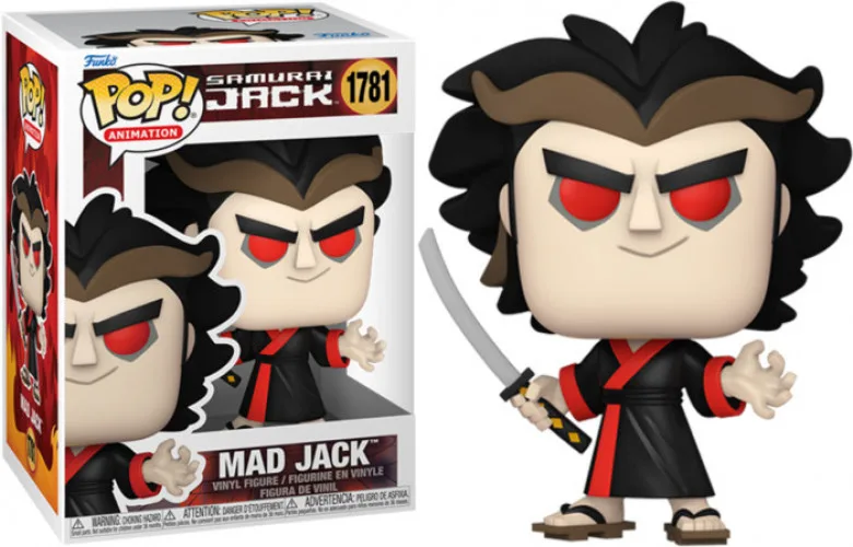 Samurai Jack Funko Pop Vinyl: Mad Jack (1781) by Funko – product photo