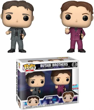 Saturday Night Live Funko Pop Vinyl: Butabi Brothers 2-pack