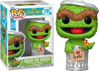 Sesame Street Funko Pop Vinyl: Oscar the Grouch by Funko – product photo 1 of 2
