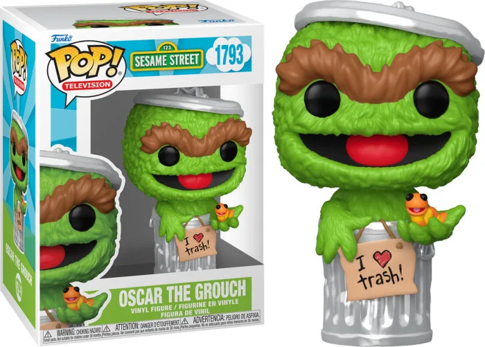 Sesame Street Funko Pop Vinyl: Oscar the Grouch by Funko – product photo 1 of 2