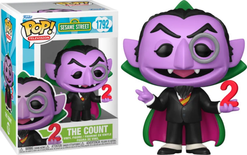 Sesame Street Funko Pop Vinyl: The Count van Funko – productfoto 1 van 2