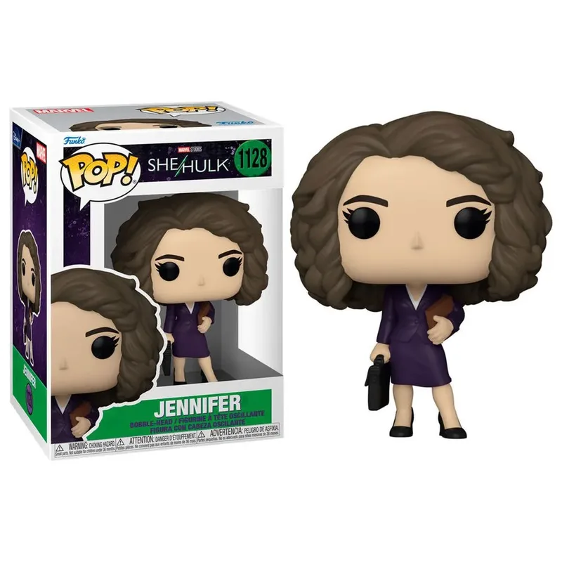 She-Hulk Funko Pop Vinyl: Jennifer van Funko – productfoto 3 van 3