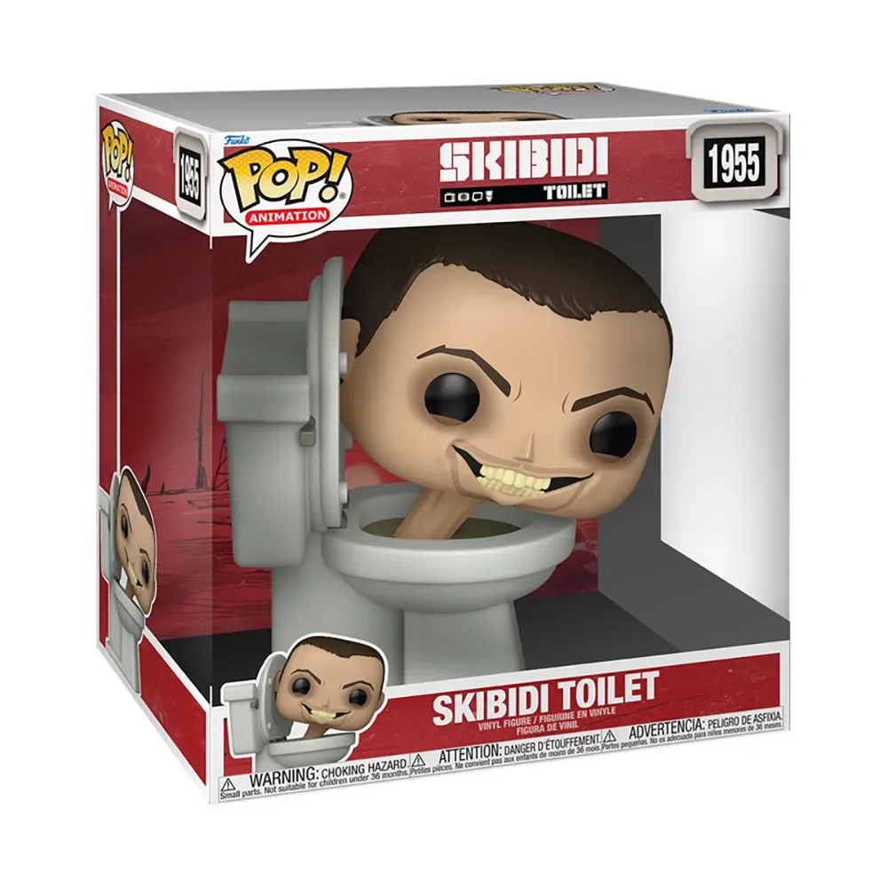 Skibidi Toilet Superstor Jumbo Figur 25 Cm fra Funko – produktbillede