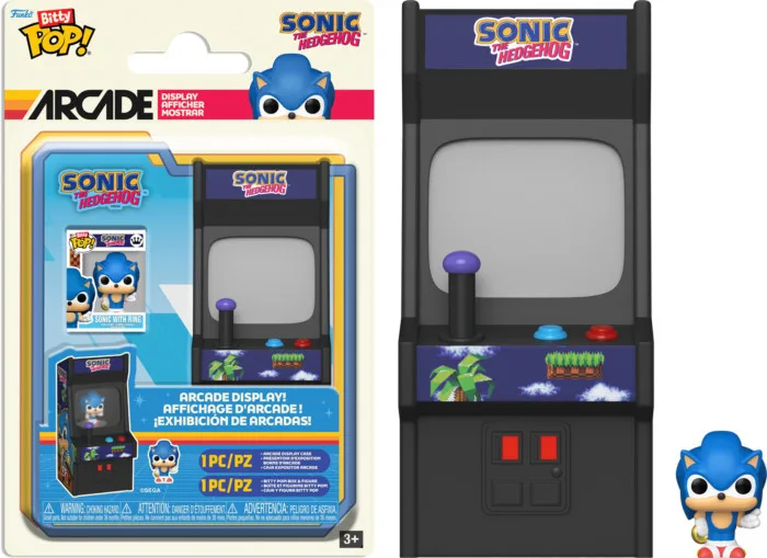 Sonic The Hedgehog Funko Bitty Pop! Arcade: Sonic van Funko – productfoto 1 van 5