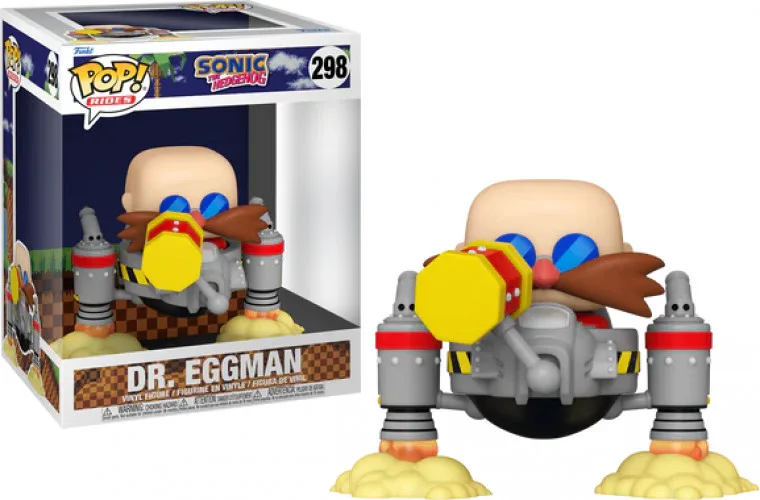 Sonic the Hedgehog Funko Pop Deluxe Vinyl: Dr. Eggman van Funko – productfoto 1 van 2