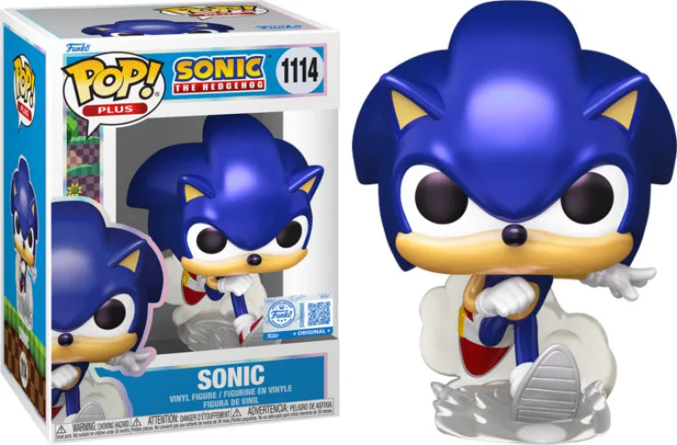Sonic The Hedgehog Funko Pop Plus Vinyl: Sonic The Hedgehog by Funko – product photo 1 of 2