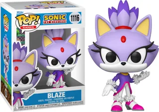 Sonic the Hedgehog Funko Pop Vinyl: Blaze van Funko – productfoto 1 van 2