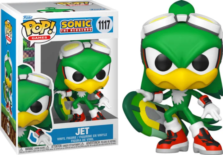 Sonic the Hedgehog Funko Pop Vinyl: Jet van Funko – productfoto 1 van 2