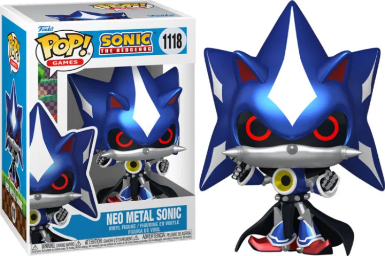 Sonic the Hedgehog Funko Pop Vinyl: Neo Metal Sonic van Funko – productfoto