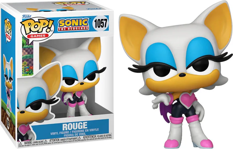 Sonic The Hedgehog Funko Pop Vinyl: Rouge van Funko – productfoto 1 van 2
