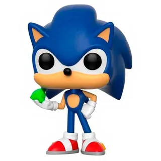 Sonic the Hedgehog Funko Pop Vinyl: Sonic with Emerald van Funko – productfoto 2 van 2