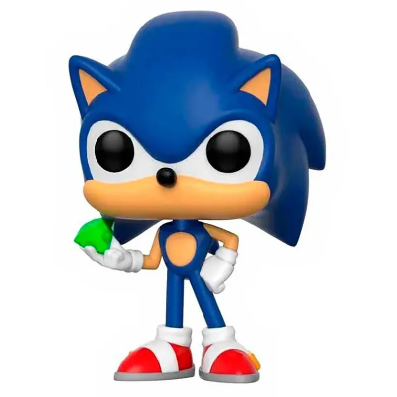 Sonic the Hedgehog Funko Pop Vinyl: Sonic with Emerald van Funko – productfoto 2 van 2