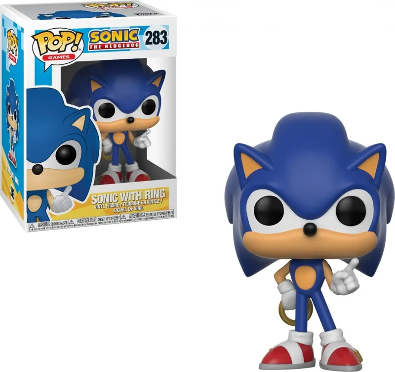 Sonic the Hedgehog Funko Pop Vinyl: Sonic with Ring by Funko – product photo 1 of 2