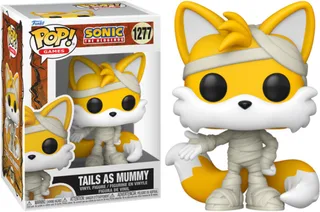 Sonic the Hedgehog Funko Pop Vinyl: Tails as Mummy van Funko – productfoto 1 van 2