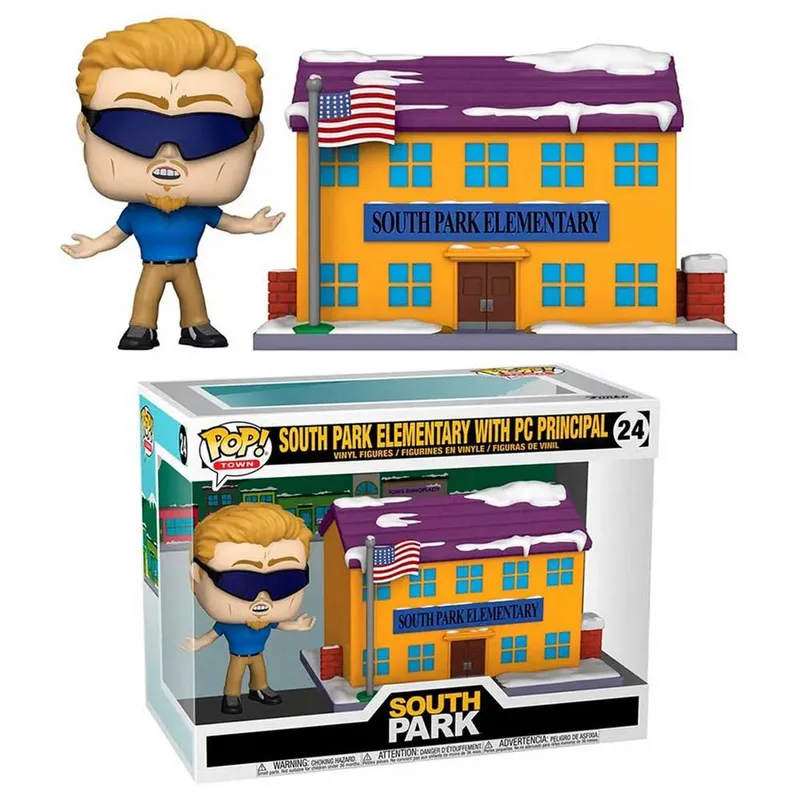 South Park Funko Pop Vinyl: South Park Elementary with PC Principal by Funko – product photo 2 of 2