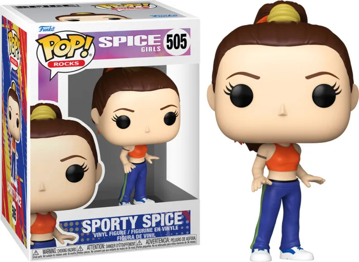 Spice Girls Funko Pop Vinyl: Sporty Spice (505) van Funko – productfoto
