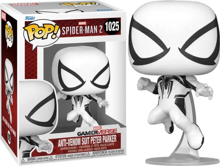 Spider-Man 2 Funko Pop Vinyl: Anti-Venom Suit Peter Parker van Funko – productfoto 1 van 2