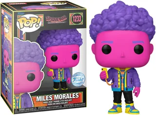 Spider-Man: Across the Spider-Verse Funko Pop Vinyl: Miles Morales (Blacklight) by Funko – product photo 1 of 3