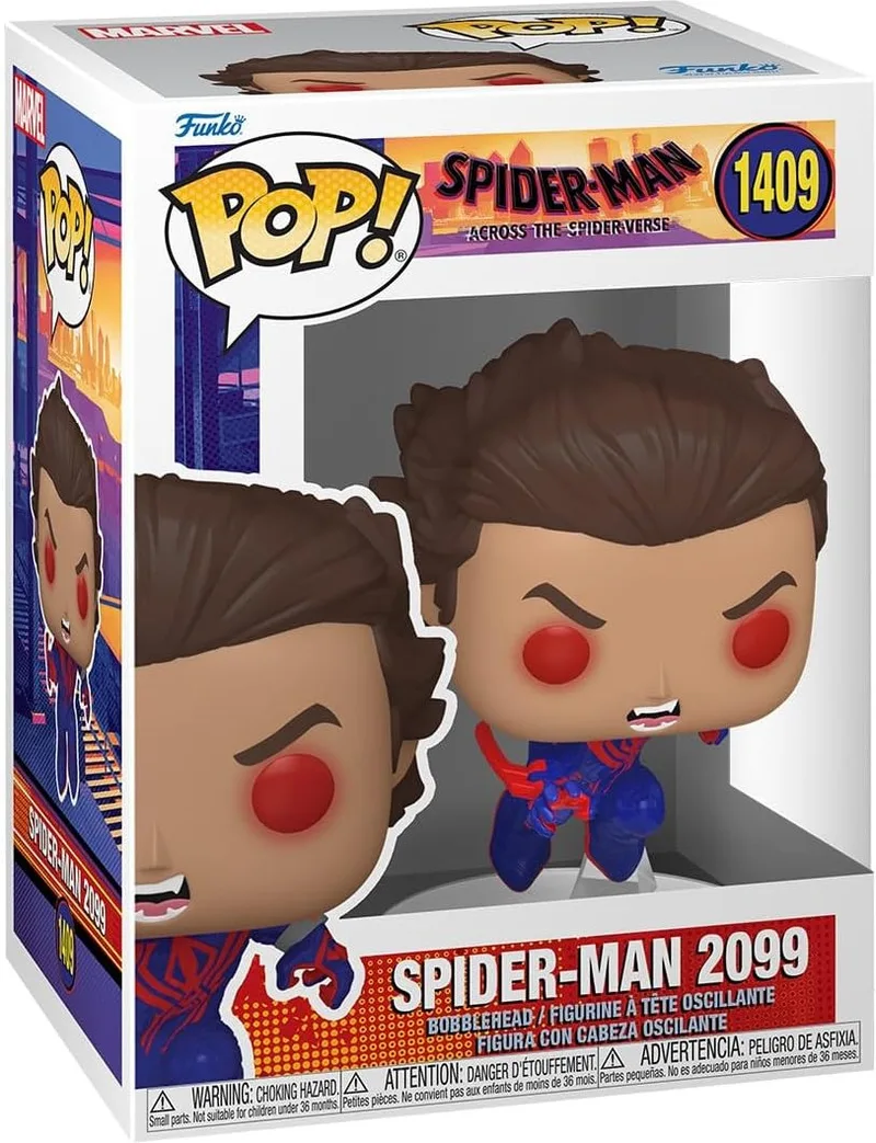 Spider-Man: Across the Spider-Verse Funko Pop Vinyl: Spider-Man 2099 van Funko – productfoto 1 van 2