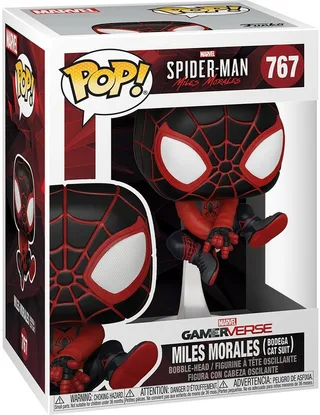 Spider-Man Miles Morales Funko Pop Vinyl: Miles Morales Bodega Cat Suit by Funko – product photo 1 of 2