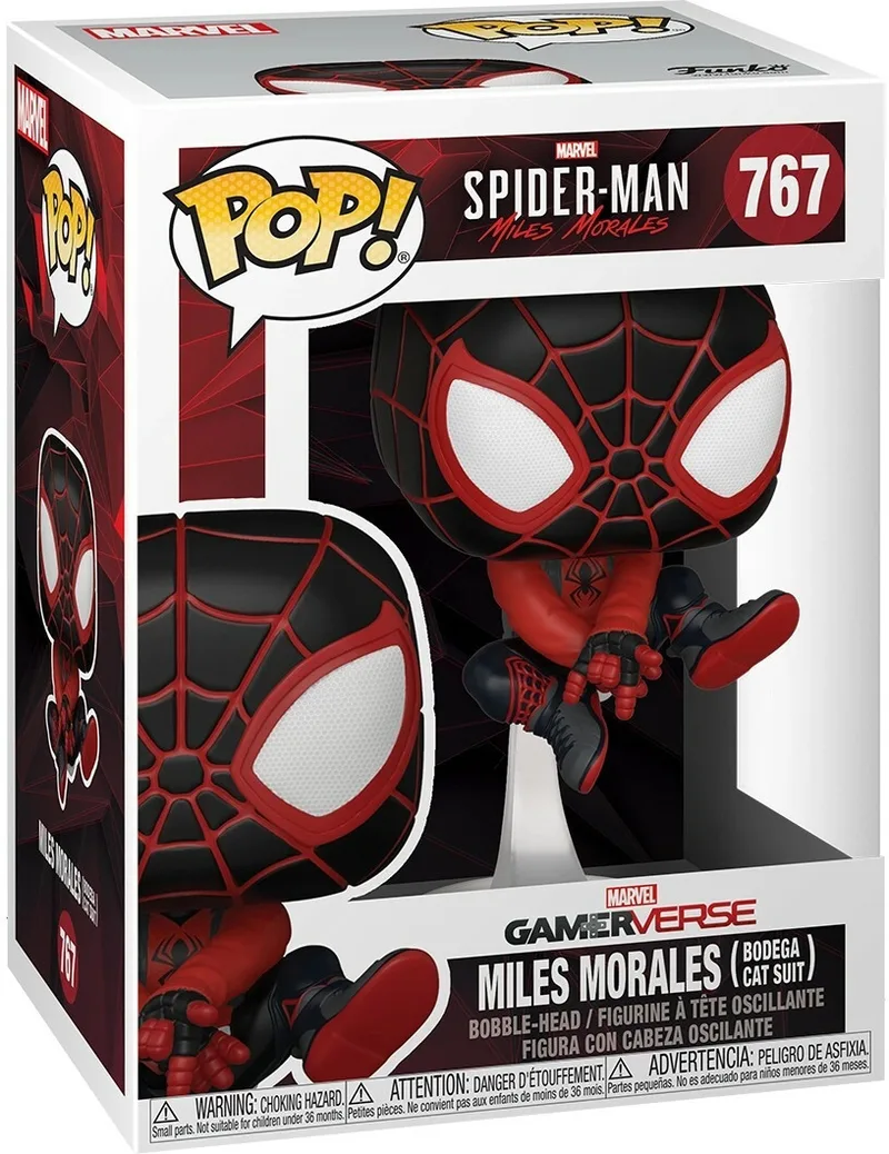 Spider-Man Miles Morales Funko Pop Vinyl: Miles Morales Bodega Cat Suit by Funko – product photo 1 of 2