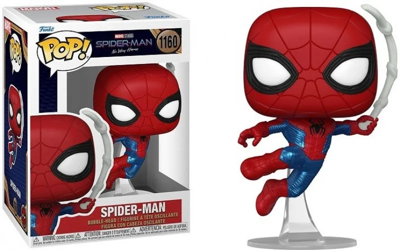 Spider-Man No Way Home Funko Pop Vinyl: Spider-Man (1160) by Funko – product photo