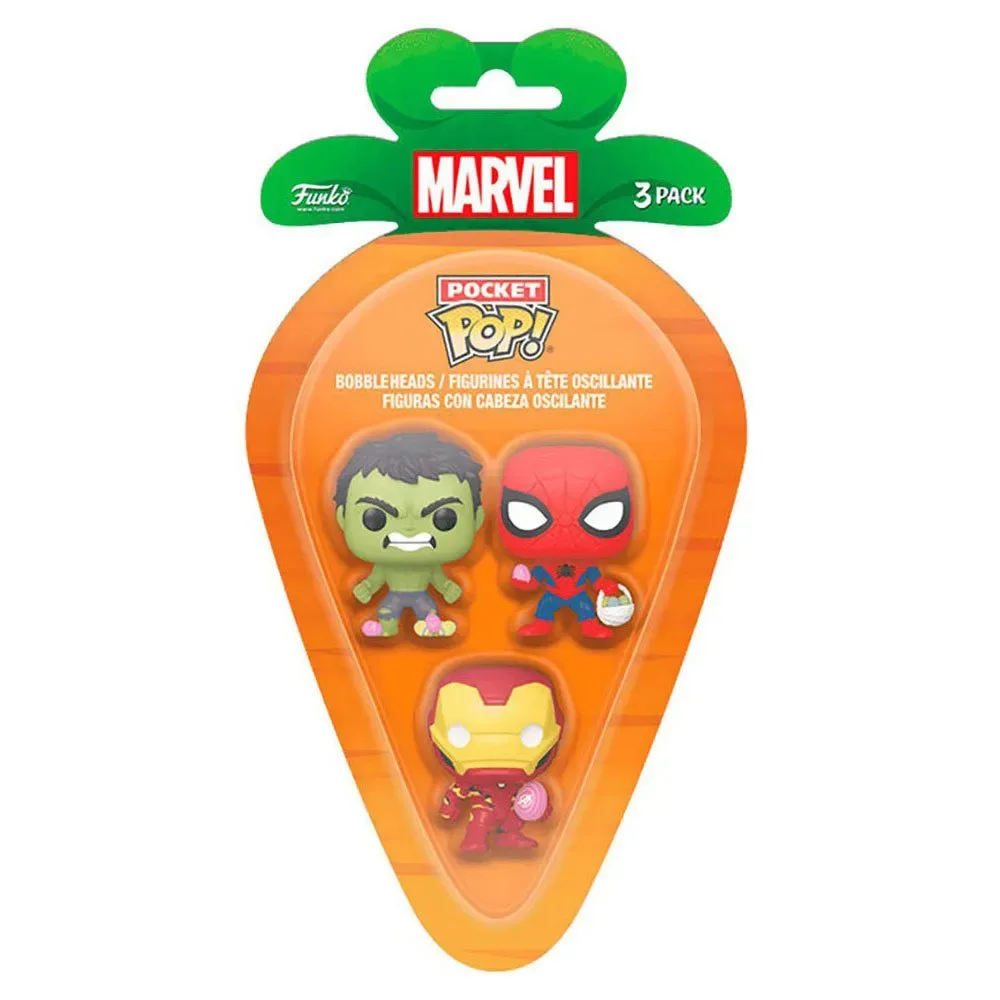 Spider-man Forundring Jern Hulk Gulerodsmand-figur fra Funko – produktbillede