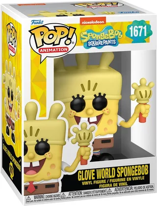 Spongebob Squarepants Funko Pop Vinyl: Glove World Spongebob by Funko – product photo 1 of 2