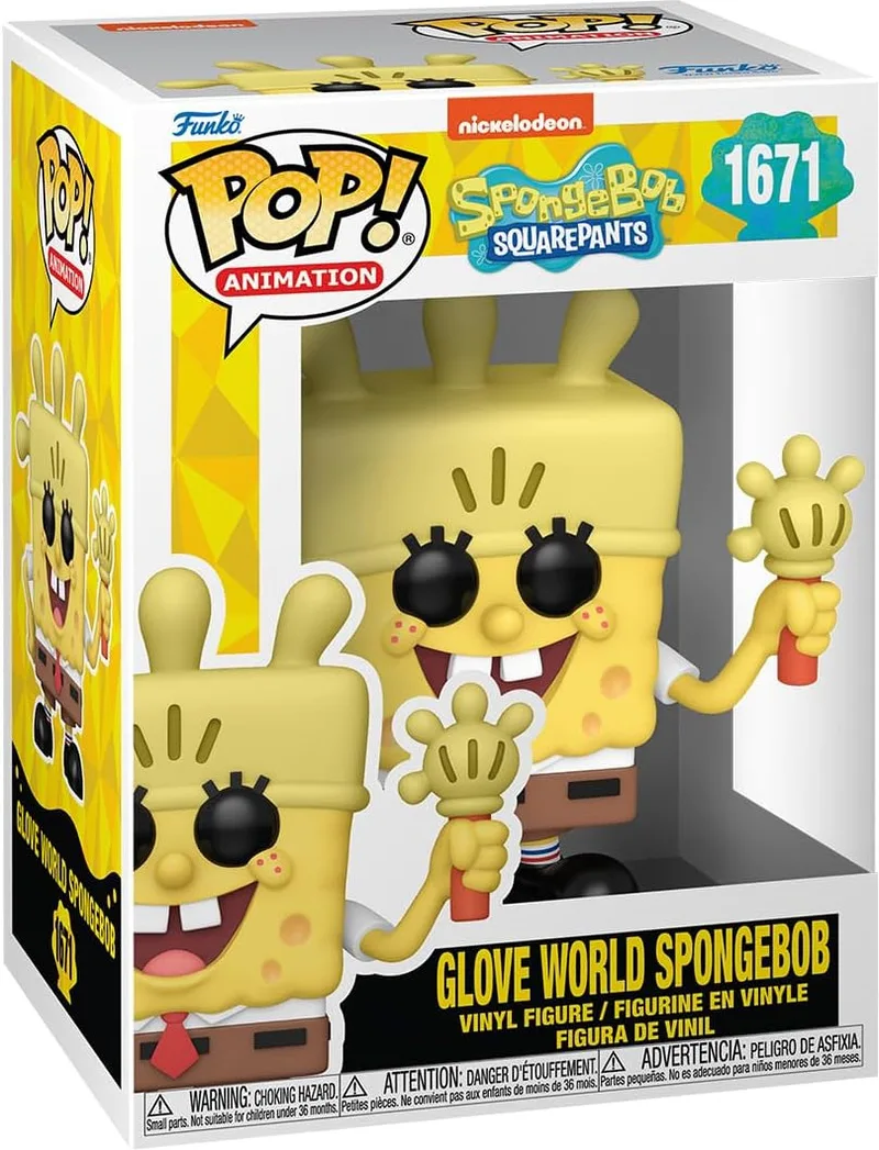 Spongebob Squarepants Funko Pop Vinyl: Glove World Spongebob by Funko – product photo 1 of 2