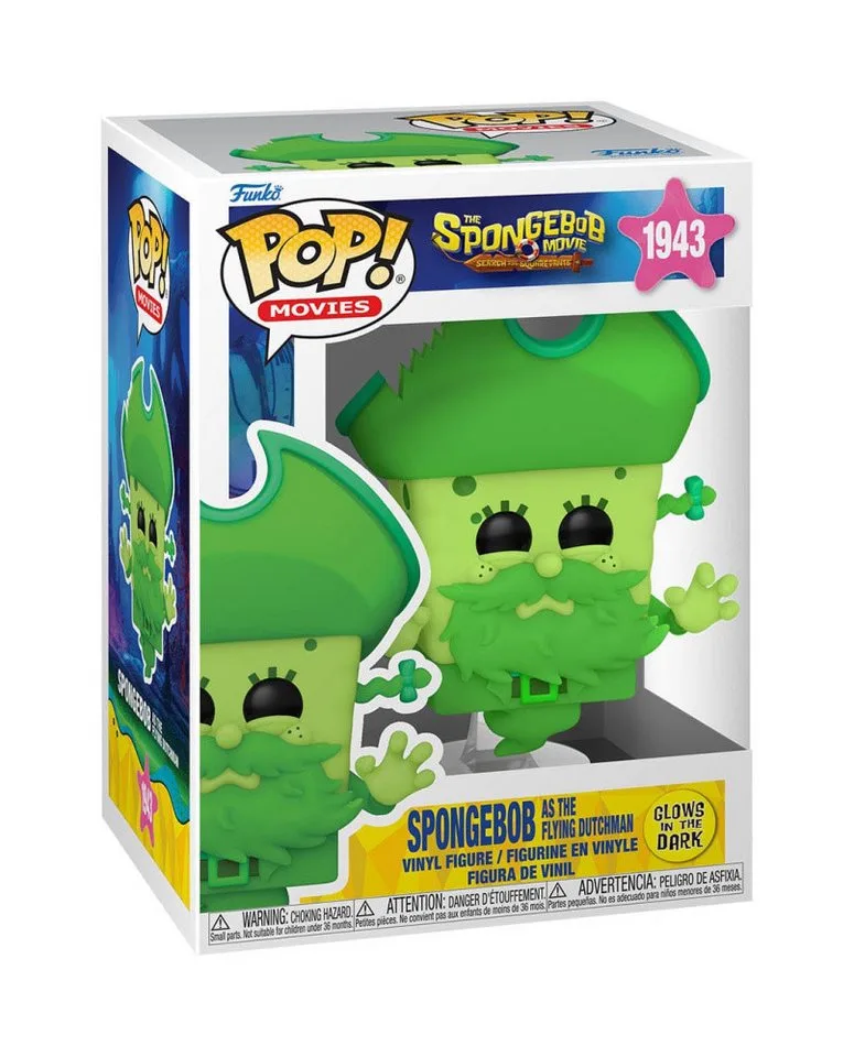 Spongebob Squarepants Funko Pop Vinyl: SpongeBob as the Flying Dutchman (Glow in The Dark) by Funko – product photo 2 of 3