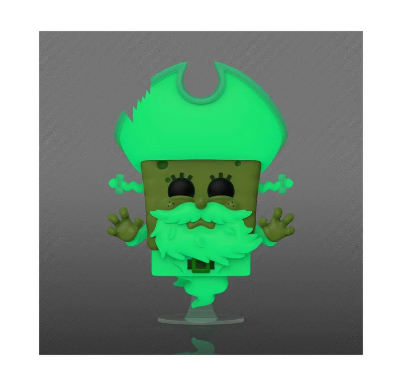Spongebob Squarepants Funko Pop Vinyl: SpongeBob as the Flying Dutchman (Glow in The Dark) by Funko – product photo 3 of 3