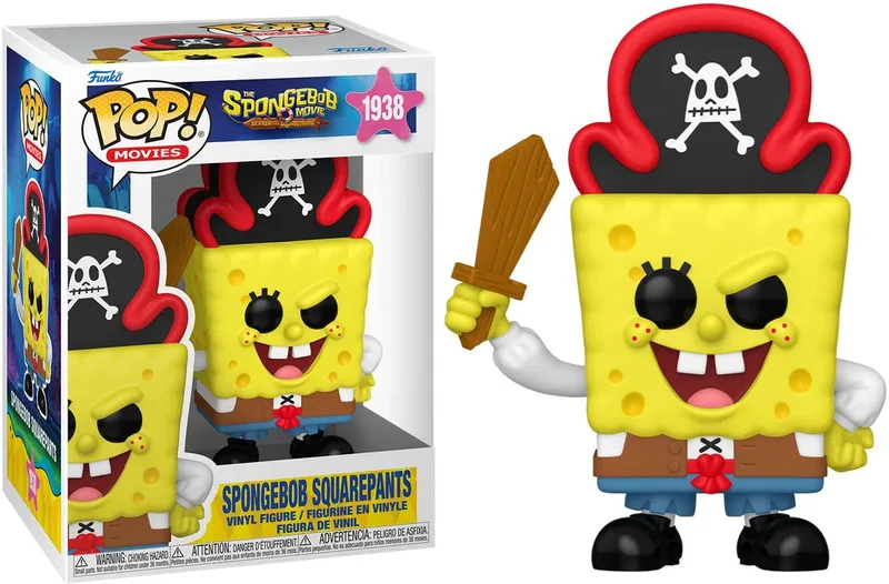Spongebob Squarepants Funko Pop Vinyl: SpongeBob SquarePants (Pirate) by Funko – product photo