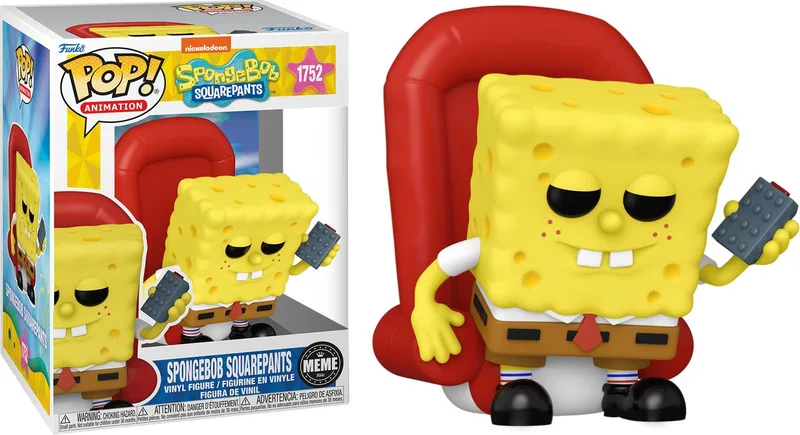 Spongebob Squarepants Funko Pop Vinyl: Spongebob Squarepants (Heads out) van Funko – productfoto 1 van 2