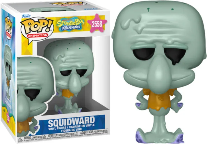 Spongebob Squarepants Funko Pop Vinyl: Squidward (2558) van Funko – productfoto