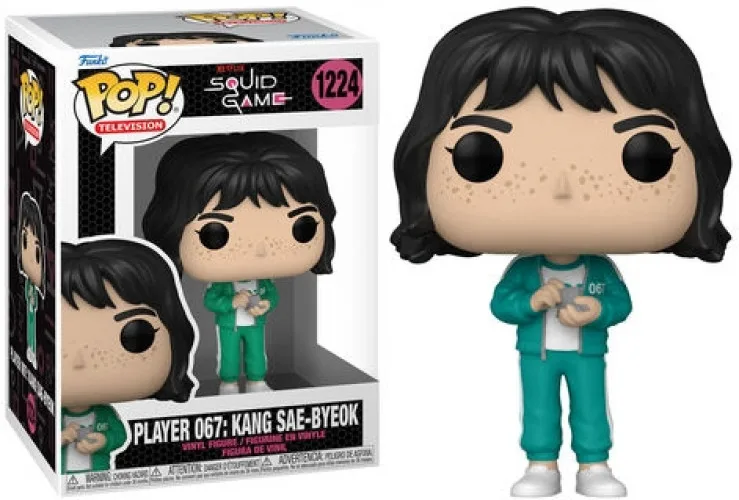 Squid Game Funko Pop Vinyl: Player 067: Kang Sae-Byeok van Funko – productfoto 1 van 2