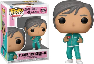 Squid Game Funko Pop Vinyl: Player 149: Geum-Ja van Funko – productfoto 1 van 2