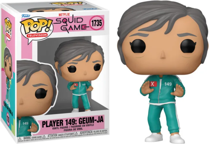 Squid Game Funko Pop Vinyl: Player 149: Geum-Ja van Funko – productfoto 1 van 2