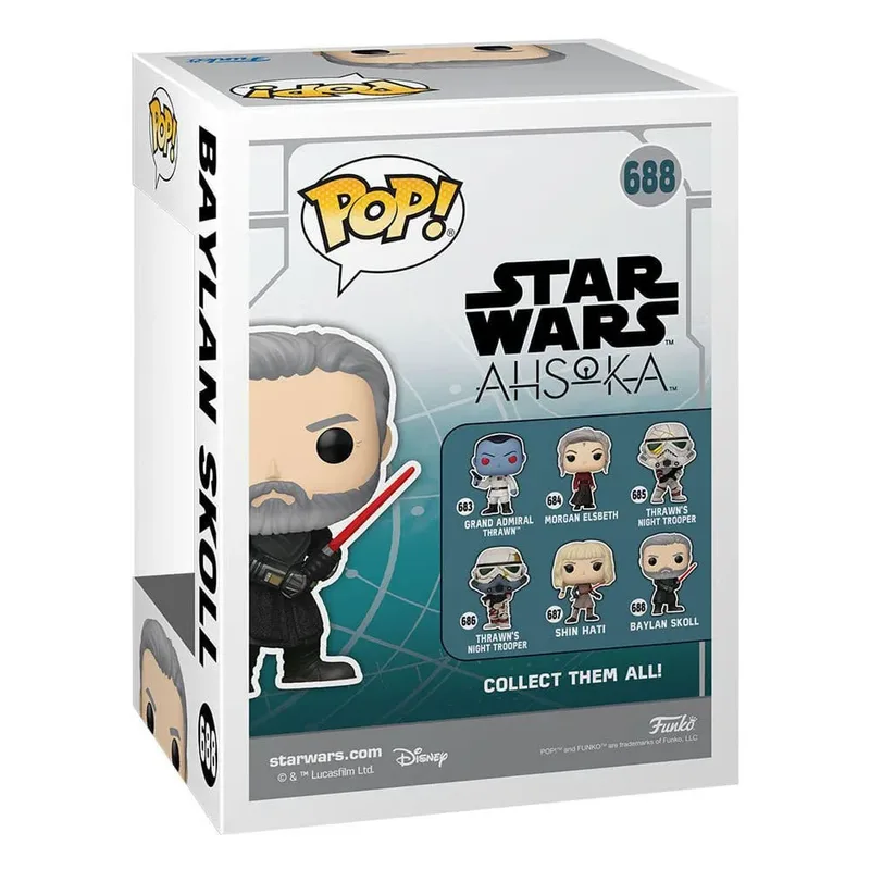 Star Wars: Ahsoka S2 Funko Pop Vinyl: Baylan Skoll van Funko – productfoto 2 van 3