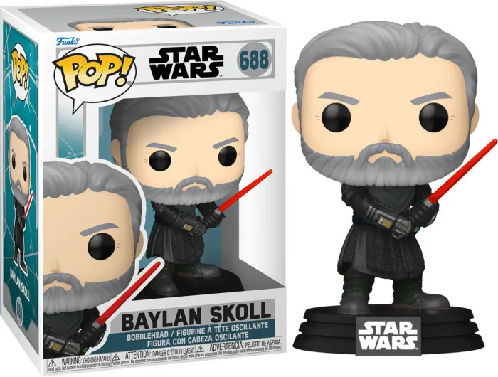 Star Wars: Ahsoka S2 Funko Pop Vinyl: Baylan Skoll van Funko – productfoto 1 van 3