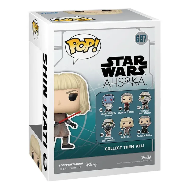 Star Wars: Ahsoka S2 Funko Pop Vinyl: Shin Hati van Funko – productfoto 2 van 3