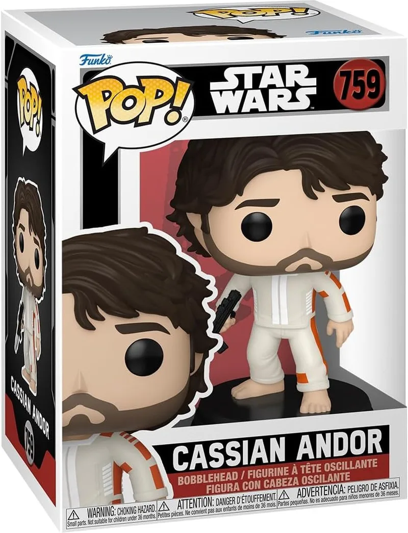 Star Wars: Andor Funko Pop Vinyl: Cassian Andor (759) by Funko – product photo 1 of 2