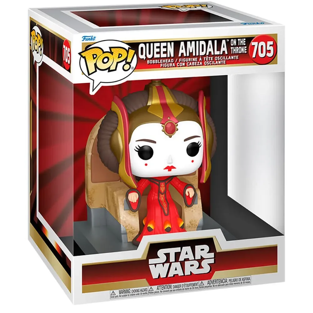 Star Wars Deluxe Queen Amidala På Tronen fra Funko – produktbillede