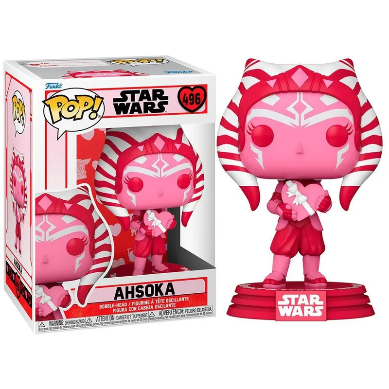 Star Wars Funko Pop Vinyl: Ahsoka Tano (Valentines Day) by Funko – product photo 3 of 3