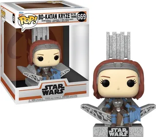 Star Wars Funko Pop Vinyl: Bo-Katan Kryze on the Throne van Funko – productfoto 1 van 2