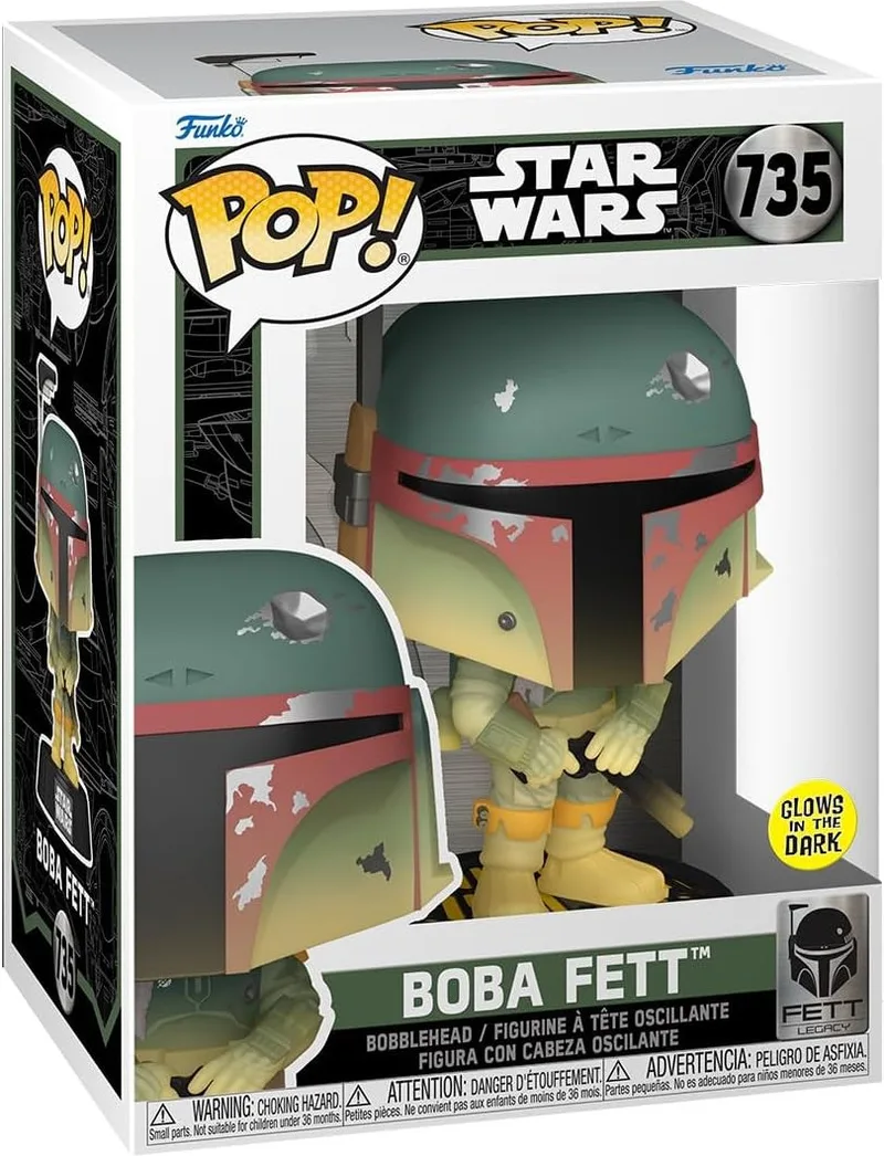 Star Wars Funko Pop Vinyl: Boba Fett van Funko – productfoto 1 van 3