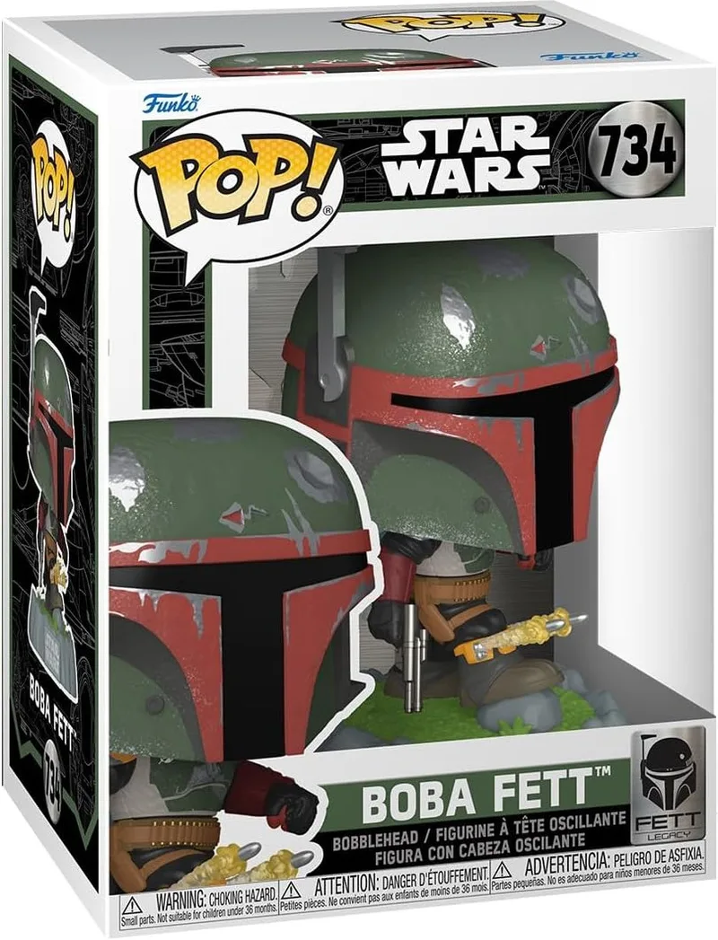 Star Wars Funko Pop Vinyl: Boba Fett with Rockets by Funko – product photo