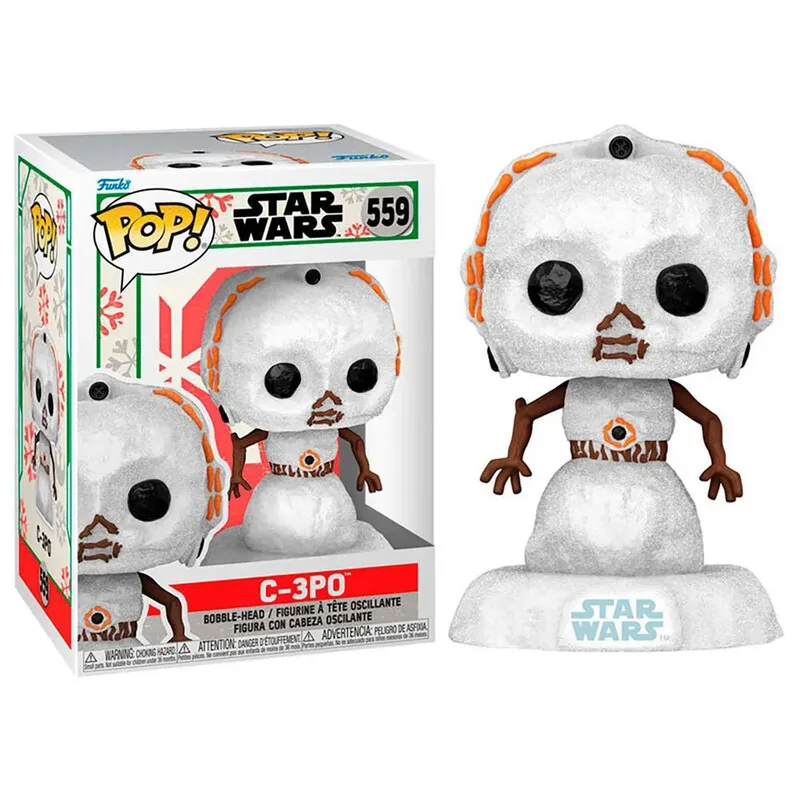 Star Wars Funko Pop Vinyl: C-3PO Snowman van Funko – productfoto 3 van 3