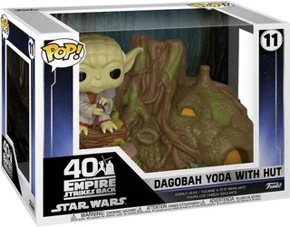 Star Wars Funko Pop Vinyl: Dagobah Yoda with Hut van Funko – productfoto 1 van 3
